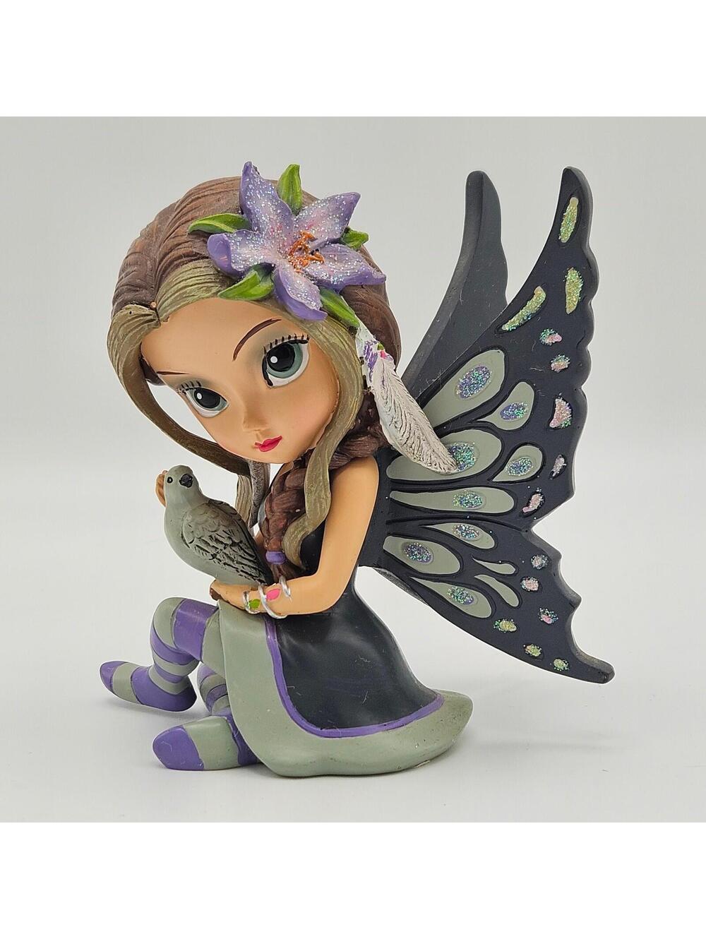 w/COA Darling Dove Fairy Figurine Jasmine Becket Griffith Songbird Collection